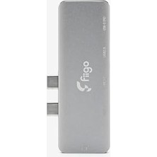 Ohbe Express MacBook ve Type-C Cihazlar Için 5 Portlu Hub