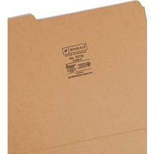 Ohbe Express Dosya Klasörü, Güçlendirilmiş 1/3-Kesim Tab, Mektup Boyutu,, Kutu Başına 100 (10734)