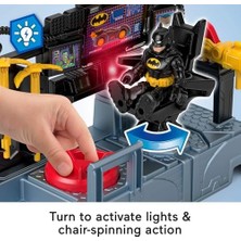 Ohbe Express Imaginext Dc Super ™ Bat Komuta Merkezi Imaginext Dc Super Bat Komuta Merkezi, Işıklı Oyun Seti ve Figürü JFD93