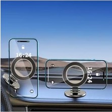 Ohbe Express Katlanabilir 360° Dönebilen Ultra Süper Manyetik Mıknatıslı Araç Içi Telefon Tutucu