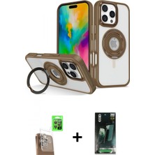 Marsilyan™- iPhone 16 Pro Kılıf Nova Minimal Serisi - Siyah 360 Mat Full Body Arka Koruyucu + Raze Metal Kamera Lens - Cltm