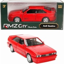 Ohbe Express 1:32 Alman Klasikleri Serisi Die Cast Çek Bırak Model Araba - Kırmızı Quattro