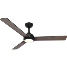 Philips Velyx Lambalı Tavan Vantilatörü 32W Siyah 132 cm 3 Kanatlı Uzaktan Kumandalı Modern Tasarım