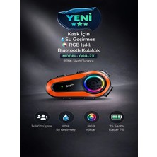 2x Kişi Interkom Bağlantı Waterproof Hd Stereo Motosiklet Kulaklığı Bluetooth Motor Kask Kulaklık