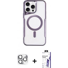 Marsilyan™- iPhone 16 Pro Max Kılıf Yadigar Klasik Özel Seri - Siyah Bilvis 3x Ar Hd Cam Ekran Koruyucu + Pers Alüminyum Kamera Lens - Gs