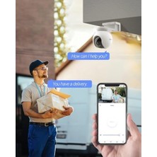 Ohbe Express Ezvız Cs-Hb8 4mp Wi-Fi Bataryalı Pt Kamera Cs-Hb8 4mp