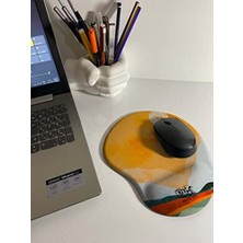 Ohbe Express Illustrasyon Çizim Bilek Destekli Mouse Pad (2133)