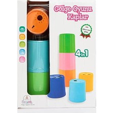 Ohbe Express Birlik Oyuncak 4in1 Gölge Oyunu Kapları