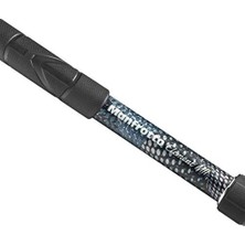 Ohbe Express Element Mıı MMELMIIA5BK, Hafif 5 Bölümlü Alüminyum Seyahat Kamerası Monopod, Bilek Kayışlı, Kauçuk Tutamak, Bükümlü Kilitler, 15 kg Kadar Yükleme, Kompakt Kameralar Için, Aynasız,