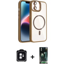 Marsilyan™- iPhone 11 Kılıf Yadigar Asil Koleksiyonu - Siyah 360 Mat Full Body Arka Koruyucu + Pvd Metal Kamera Lens - Yl