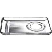 Ohbe Express Çay Tabağı 184 mm Damla Logo 2 Ofset Hediyelik Kutu 24 Paşabahce