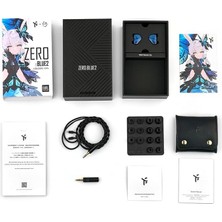 Ohbe Express x Crinacle Zero Blue 2 Sahne, Stüdyo Veya Odyofil Için Çift Sürücülü Kulak Içi, In-Ear Kablolu Monitör Kulaklık
