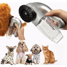 Ohbe Express Shed Pal Kedi Köpek Vakumlu Tüy Toplama Makinesi, Tüy Çekme Tarağı, Traş Makinesi, Pilli, Kolay Temizlenebilir