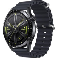 Ohbe Express - ile Uyumlu Galaxy Gear S2 3 41 42 2 40 44 mm Kordon Ocean Silikon Kordon 20MM