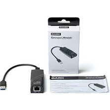 Ohbe Express Dark USB 3.0 - Gigabit Lan Ağ Adaptörü (DK-NT-U3GLAN2)