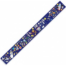 Ohbe Express Sinaticaret Uzay Temalı Dev Boyama Kağıdı Rulosu, 5 Metre Uzunluk, 45 cm Genişlik, Eğitici Çocuk Aktivite Kağıdı, Beyaz