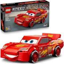 Ohbe Express Speed Champions | Şimşek Mcqueen 77255 – 9 Yaş ve Üzeri Çocuklar Için 'lightyear' Baskılı Lastikler ve Ünlü Far Çıkartmaları Içeren Oyuncak Yapım Seti, Yaratıcı Hediye Fikri (270 Parça)