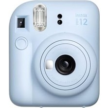Ohbe Express Mini 12 Mavi Fotoğraf Makinesi-10'lu Film-Çerçeve-Kare Albüm ve Deri Kılıf Seti