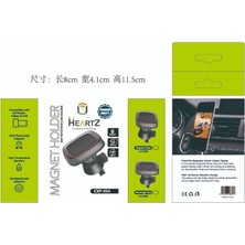 Ohbe Express Heartz H054 Araba Telefon Tutucu, Araç Içi Telefon Tutucu 360 Derece Döenebilen Araç Telefon Tutucusu, Peteğe Sabitlenebilir Telefon Tutucu