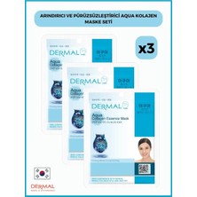Ohbe Express Dermal Aqua Arındırıcı ve Pürüzsüzleştirici Kolajen Maske 3 Adet