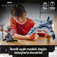 Ohbe Express ǀ Avengers: Ultron Çağı Quinjet 76325 – 12 Yaş ve Üzeri Süper Kahraman Seven Çocuklar Için Koleksiyonluk Uçağı Oyuncak Yapım Seti, Süper Kahraman Aksiyonu (1131 Parça)