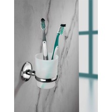 Ohbe Express Krom Kaplama Mat Plastik Diş Fırçalık S-104