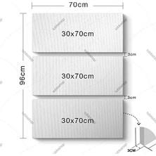 Ohbe Express Ovaller Tablosu 70 x 96-3 Parçalı