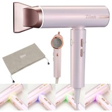 Ohbe Express Zilan ZLN9181 Athena Pro Iyonizerli Saç Kurutma Fön Makinesi – 1800W Güç, 3 Isı ve 3 Hız Ayarı, Bldc Motor 110.000 Devir/dakika, Iyon Saç Kurutma, Özel ve Kuaför Için, Iq Teknolojisi