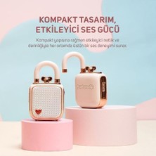 Ohbe Express Mini 12 Pembe Fotoğraf Makinesi 28'li Albüm 10'lu Film ve Lovelock Bluetooth Hoparlör Seti