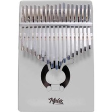 Ohbe Express KLX-550-PAK Beyaz Renk Gerçek Ağaç Kalimba 17 Tuşlu Full Set