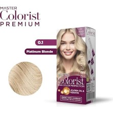 Ohbe Express Premıum Yarı Kit Set Saç Boyası 0.1 Platin Sarısı