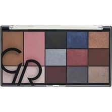 Ohbe Express City Style Face & Eye No: 02 Smokey - Allık, Bronzer, Aydınlatıcı ve 9'lu Far Paleti (2 Paketi)