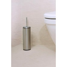 Ohbe Express M-E42-30-06 Cigo Wc Tuvalet Fırçası Paslanmaz Mat Iç Kısım Siyah