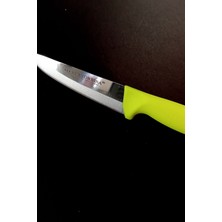 Süryorbisa Süryörbisa Gold Serisi No 2 Beyaz Plastik Saplı Yöresel El Dövmesi Mutfak Bıçağı 28.5 cm