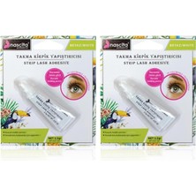 Ohbe Express Takma Kirpik Yapıştırıcı (Beyaz, 2.5 Gr) 2li Paket
