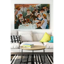 Ohbe Express (PSTER17718) Renoir - Tekne Gezisinde Öğle Yemeği Sanatsal Kanvas Tablo 40 x 60