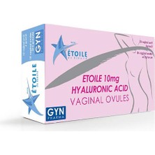Mon Etoile Etoıle 10MG Hyaluronıc Acıd Vagınal Ovules 2/10