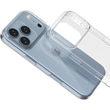 Hobibahçem iPhone 17 Pro Lüx Şeffaf Silikon - Şeffaf