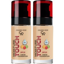 Ohbe Express Moisture Foundation SPF20 No: 110 Nemlendirici Etkili Fondöten (2 Paketi)