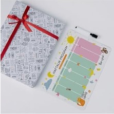 Ohbe Express Renkli Magnet Haftalık Görev Planlayıcı 29,7X21 cm