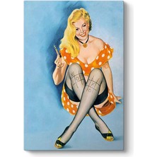 Ohbe Express Pin Up Girls Sos Tablosu 50 x 75