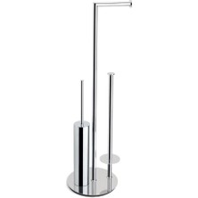 Ohbe Express Hareketli Wc Set Krom Renk 718X200X235 mm