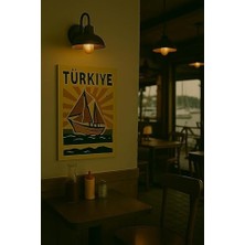 Ohbe Express Tablo Mdf Retro Tasarım (Türkiye)