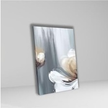 Ohbe Express 3'lü Kanvas Duvar Tablosu Seti Soft Çiçek Deseni 50 x 70 GARTNM1907