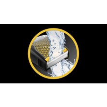 Ohbe Express Vücut Bakım Seti Quickgroom , 60 mm Genişliğinde Bıçak, Yüksek Kaliteli Paslanmaz Çelik Bıçaklar, Siyah / Sarı BHT6450