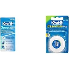 Ohbe Express Oral-B Diş Ipi Super Floss 50 Adet & Oral-B Diş Ipi, 50 M