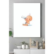 Ohbe Express (PSTER15313) Küçük Bebek Çocuk Odası Kanvas Tablo 4 40 x 60