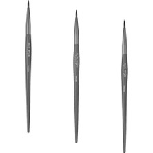 Ohbe Express Ince Uçlu Eyeliner Fırçası - Eyeliner Brush AA299 (3 Paketi)