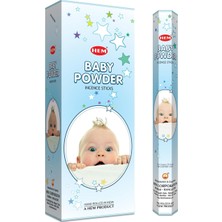 Ohbe Express Hem Bebek Pudrası Tütsü Çubuğu, 6'lı Paket