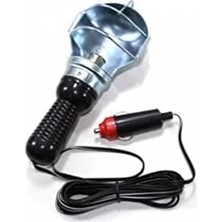 Ohbe Express Seyyar Lamba 12V Krom Metal Kafesli